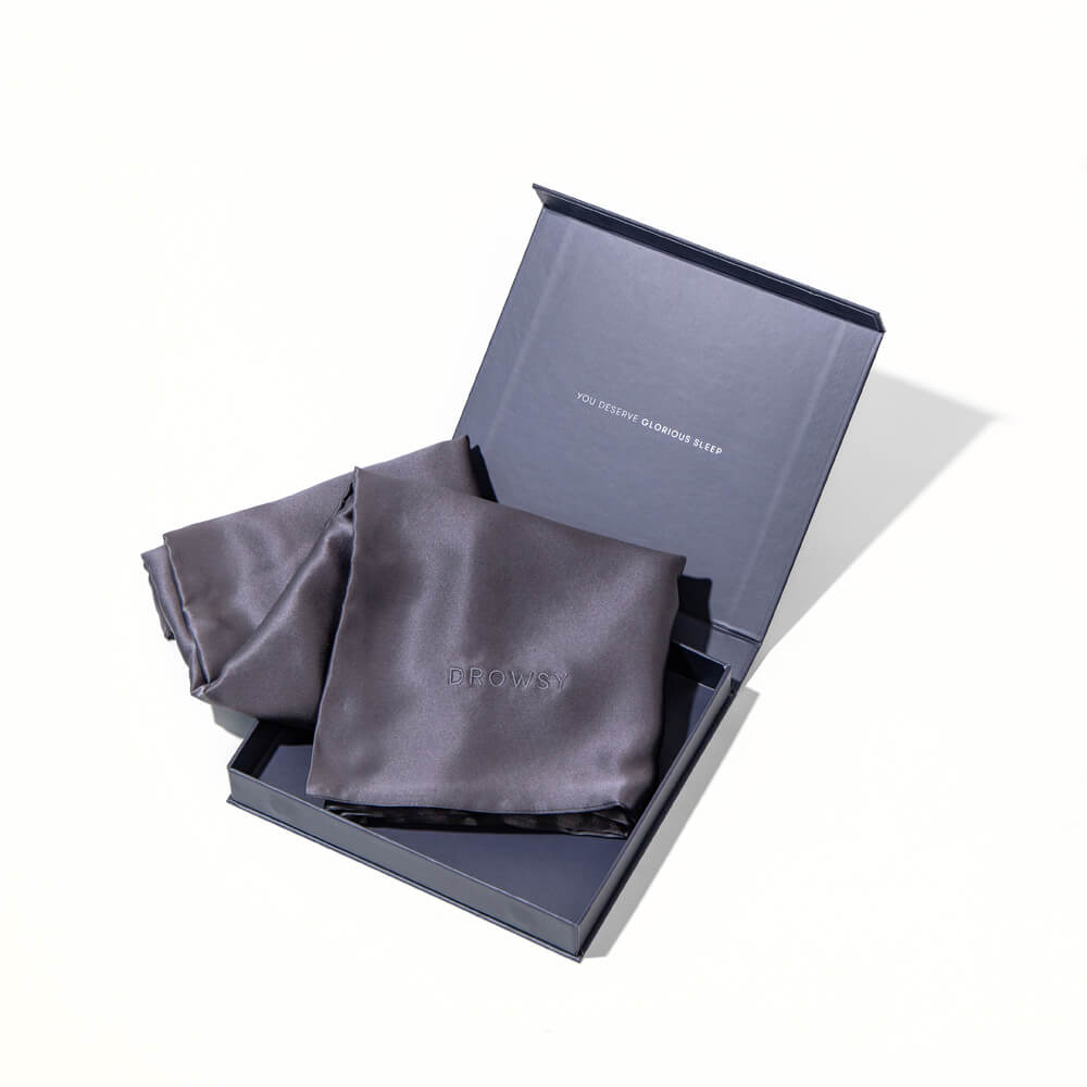 Drowsy Moonlight Shadow Silk Pillowcase